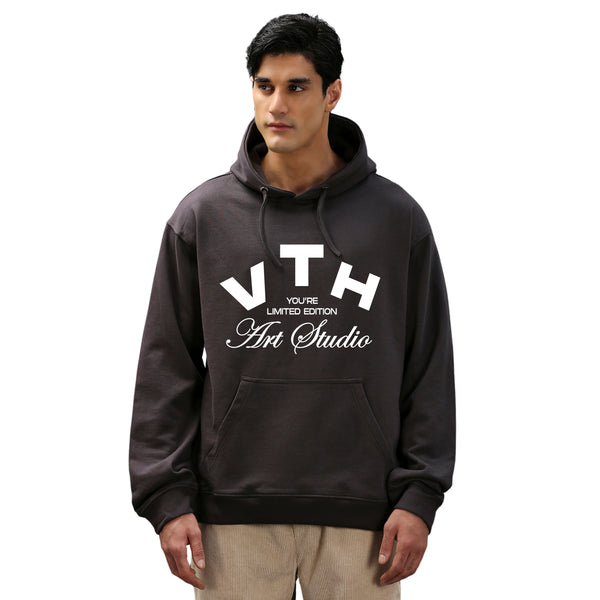 V.T.H Studio Hoodie in Charcoal