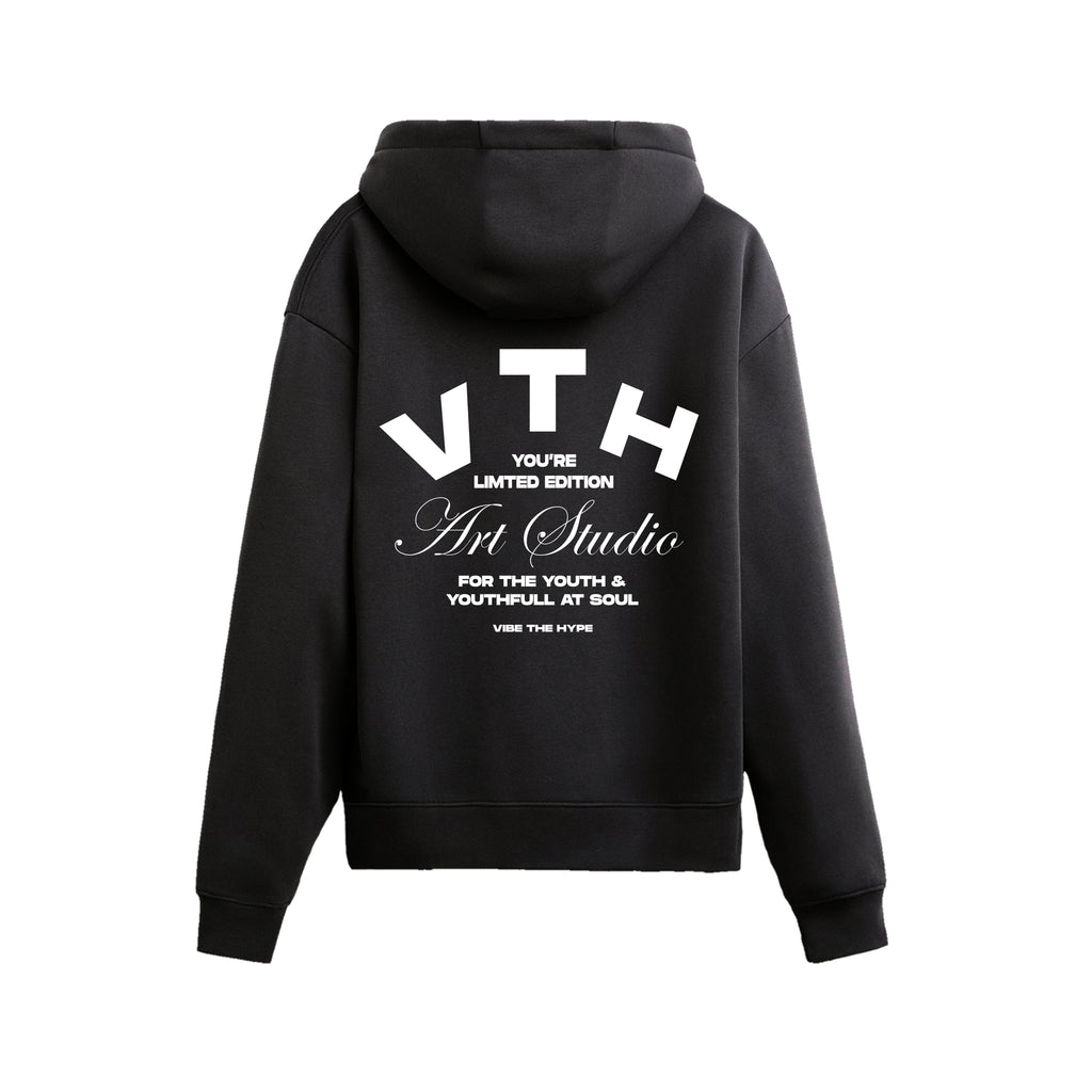 V.T.H Studio Hoodie in Charcoal