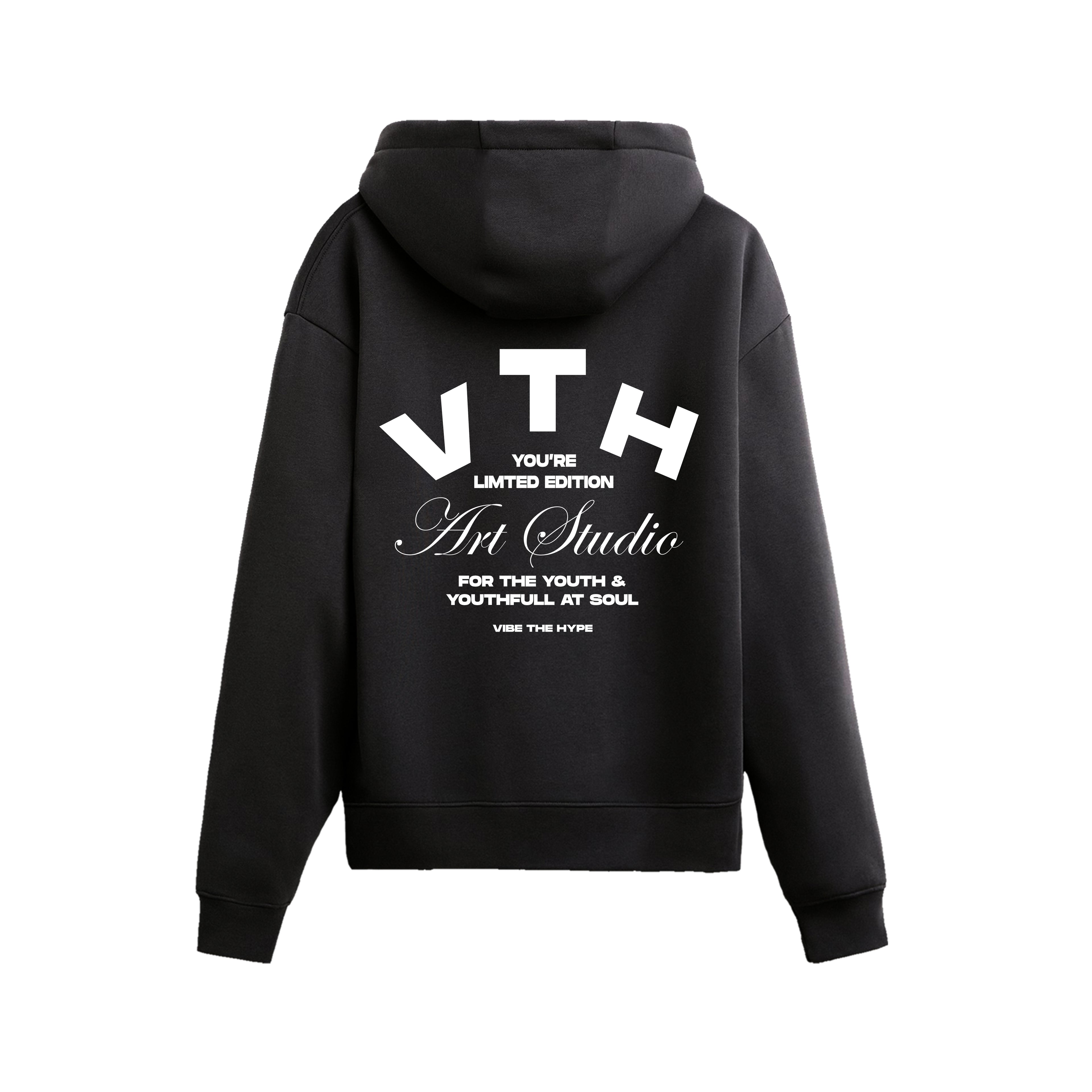 V.T.H Studio Hoodie in Charcoal