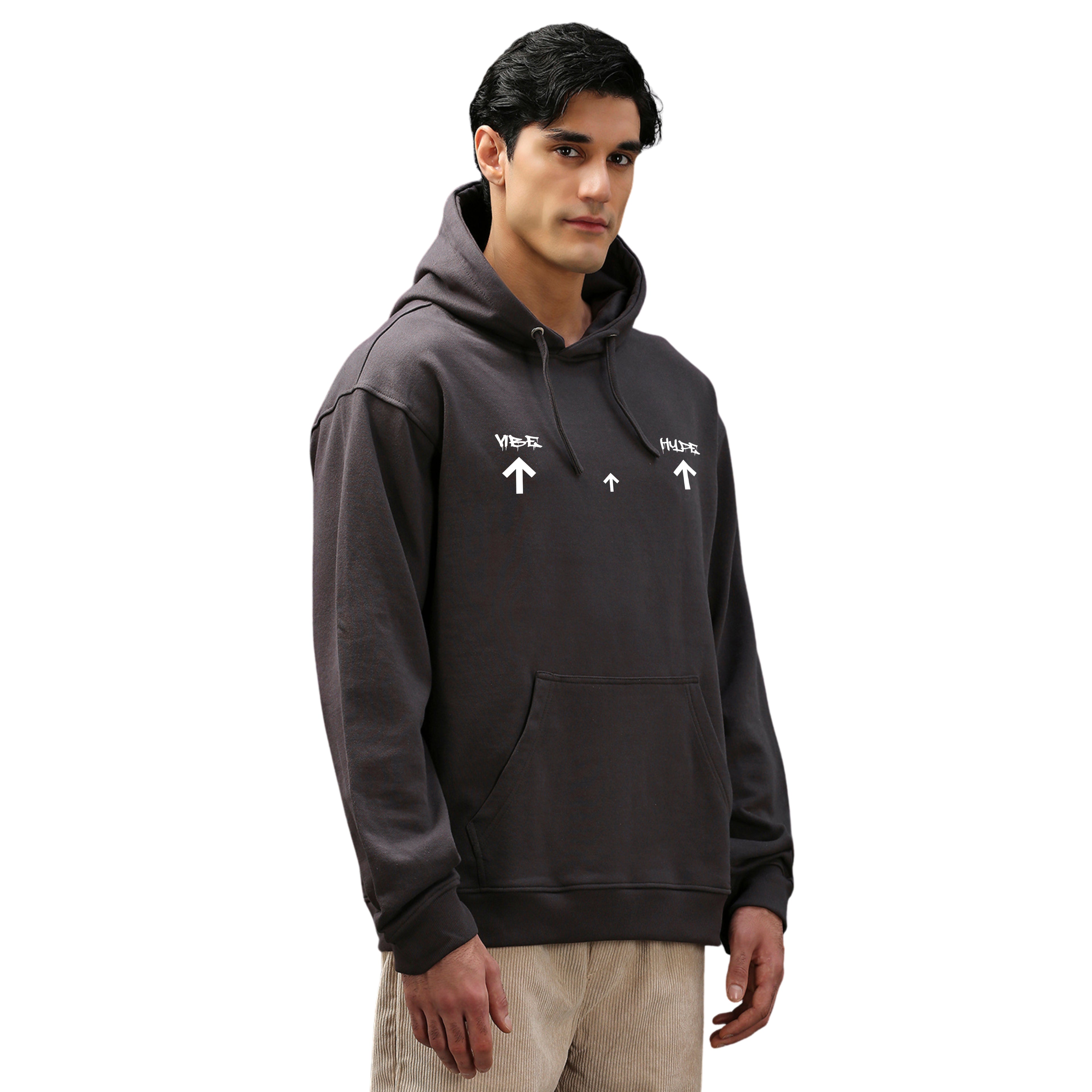 Astra Hoodie in charcoal