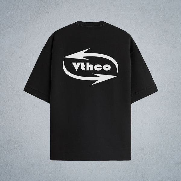 VTHco T-SHIRT IN BLACK [UNISEX]