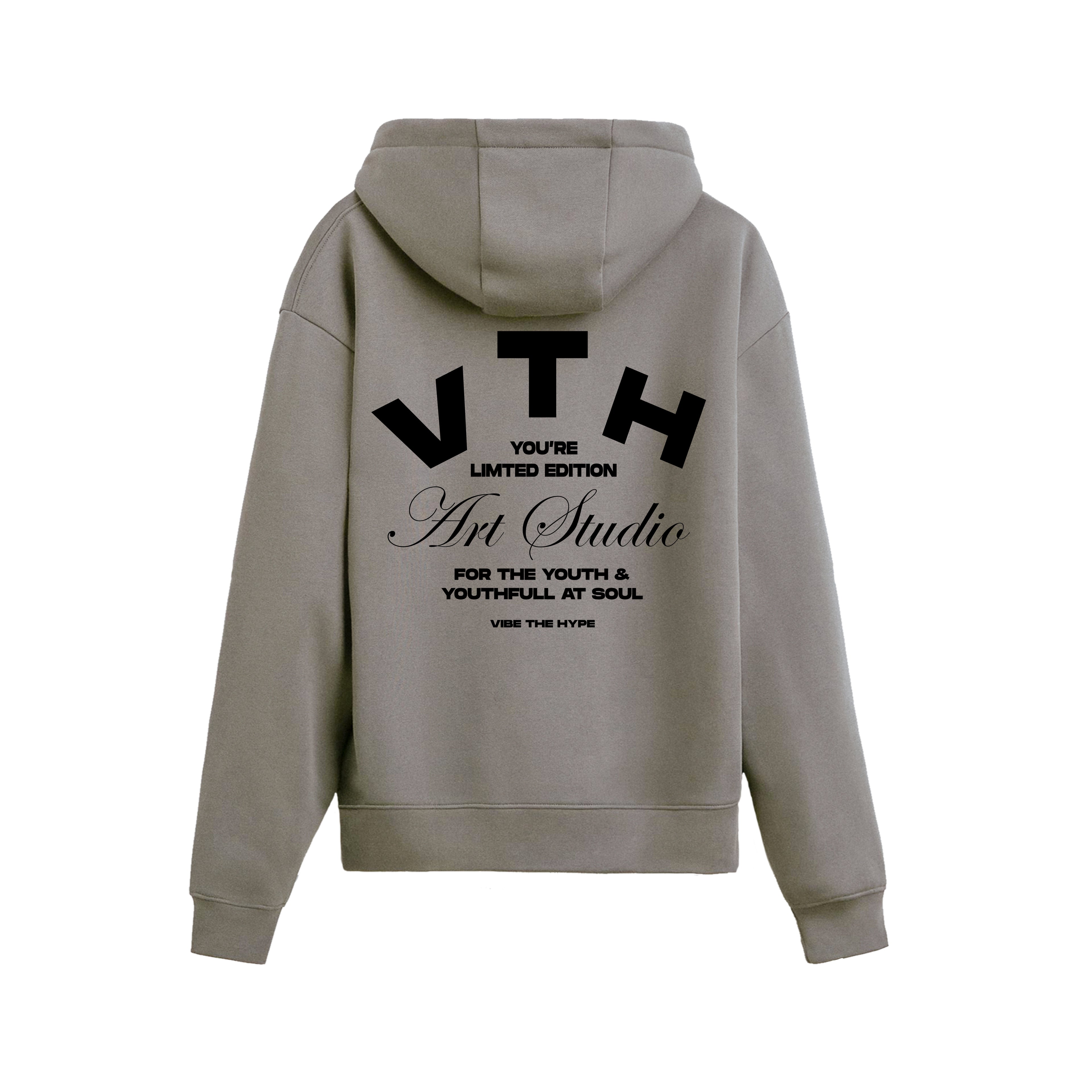 V.T.H Studio Hoodie in Grey