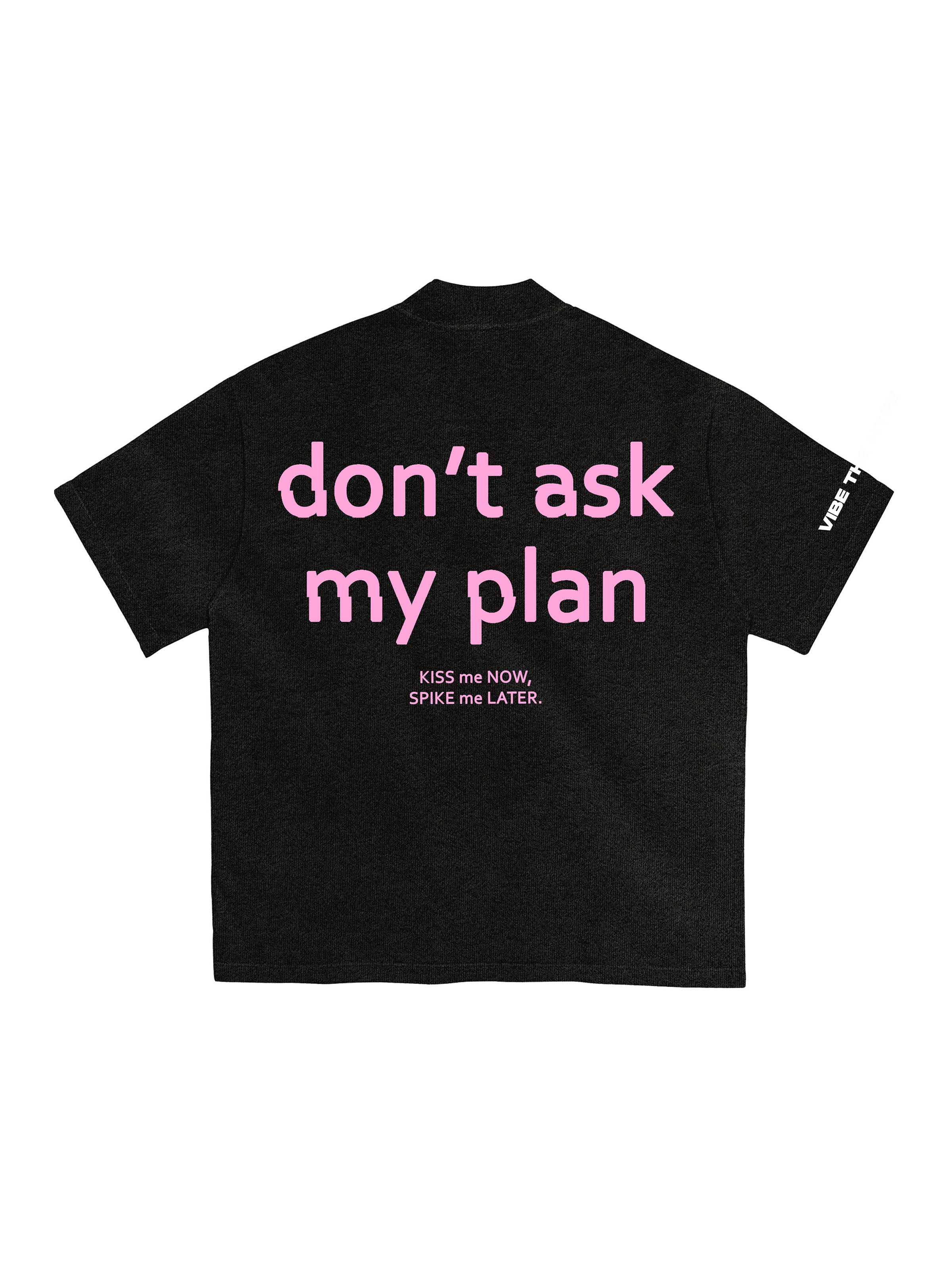 Don't Ask My Plan T-shirt