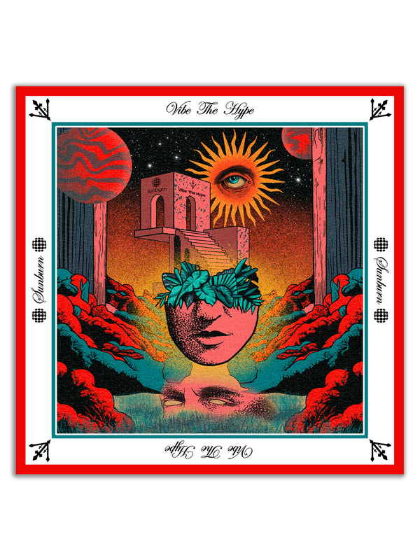 Come To Reality Silk Scarf