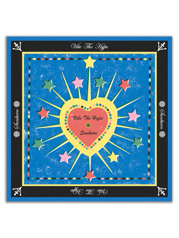 Happy Stars Silk Scarf