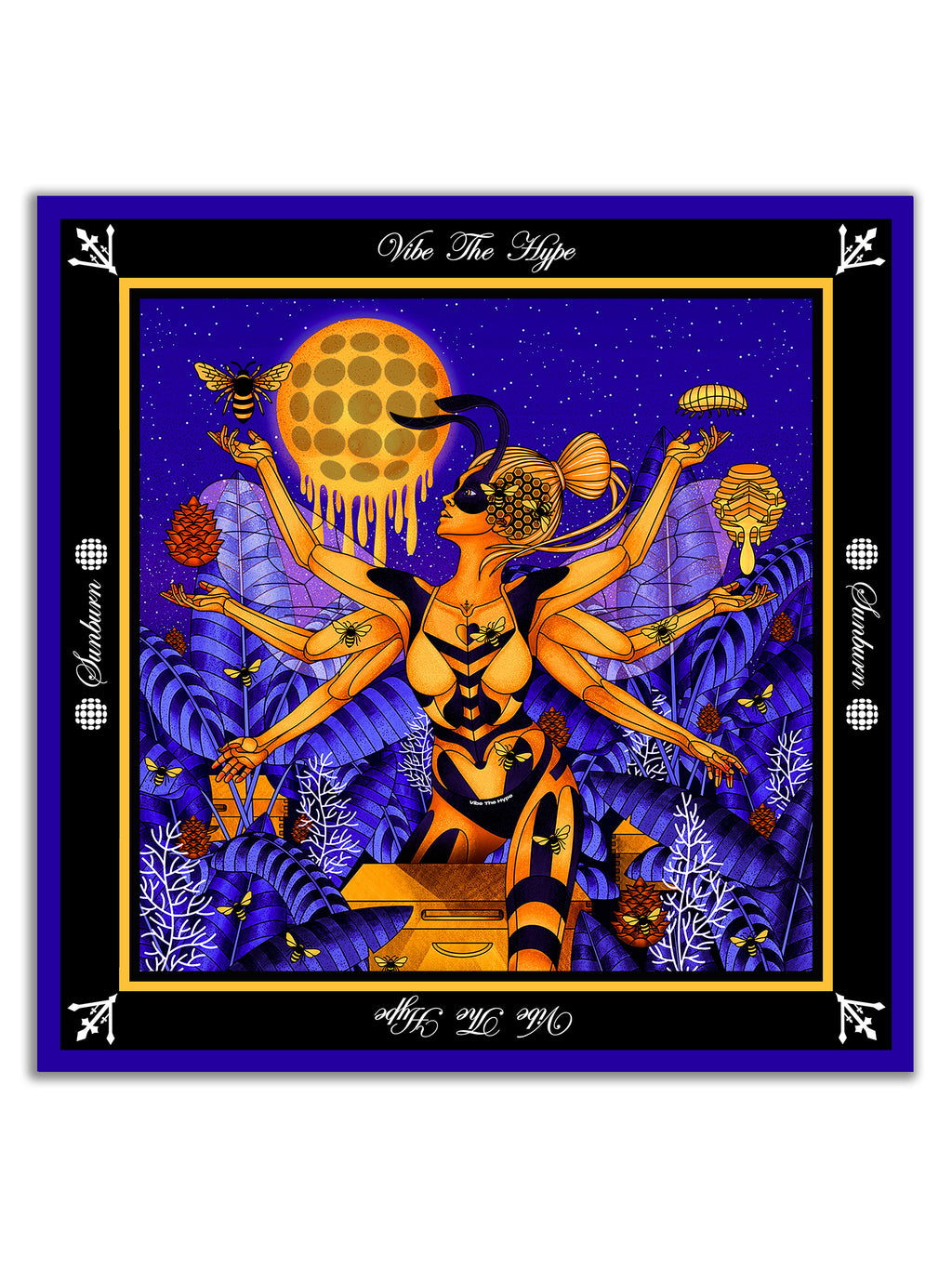 Web Silk Scarf