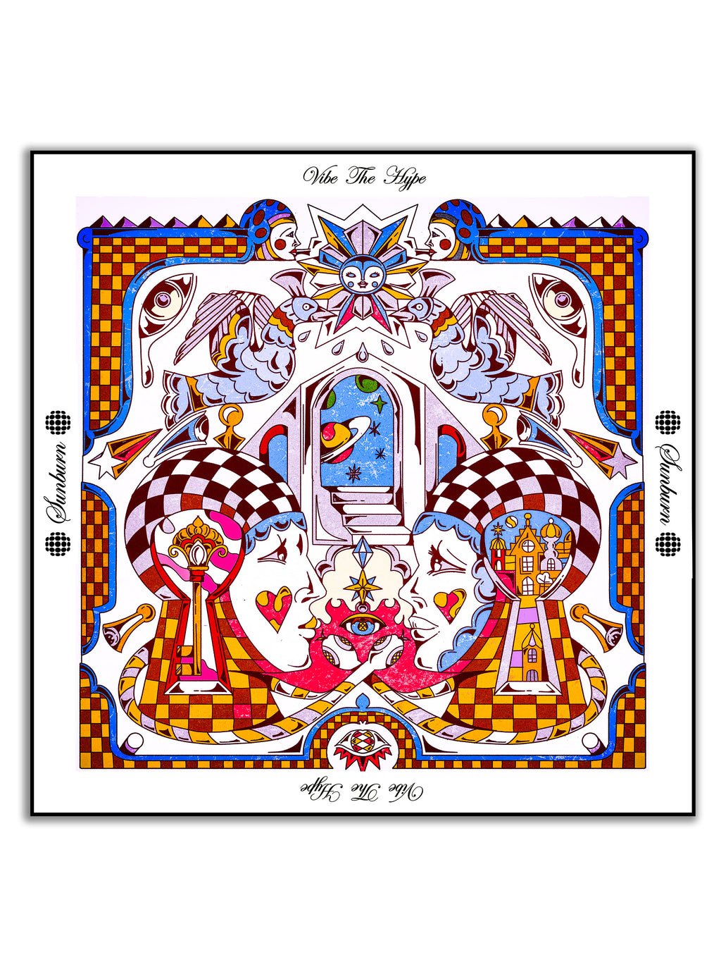 Complex Silk Scarf