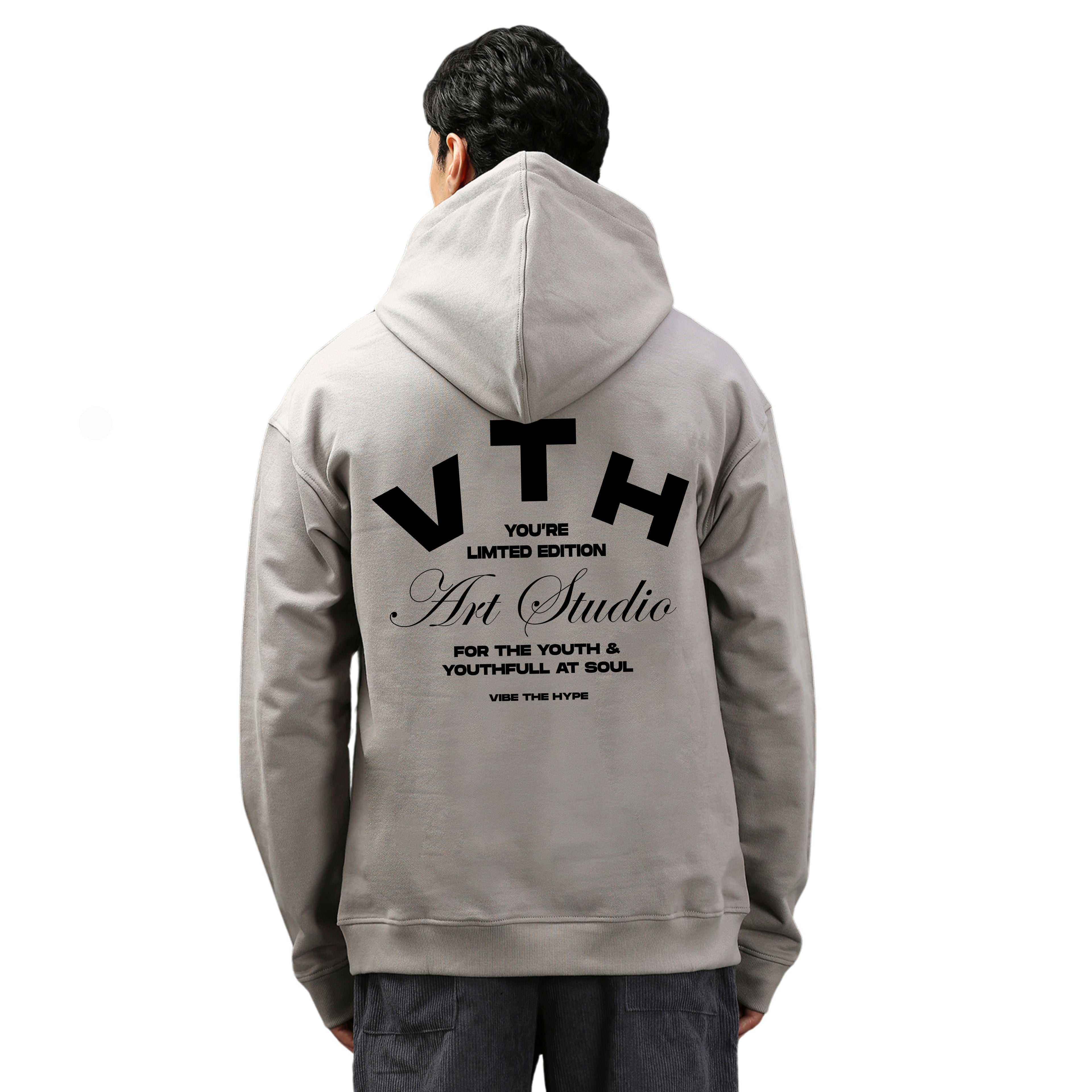 V.T.H Studio Hoodie in Grey