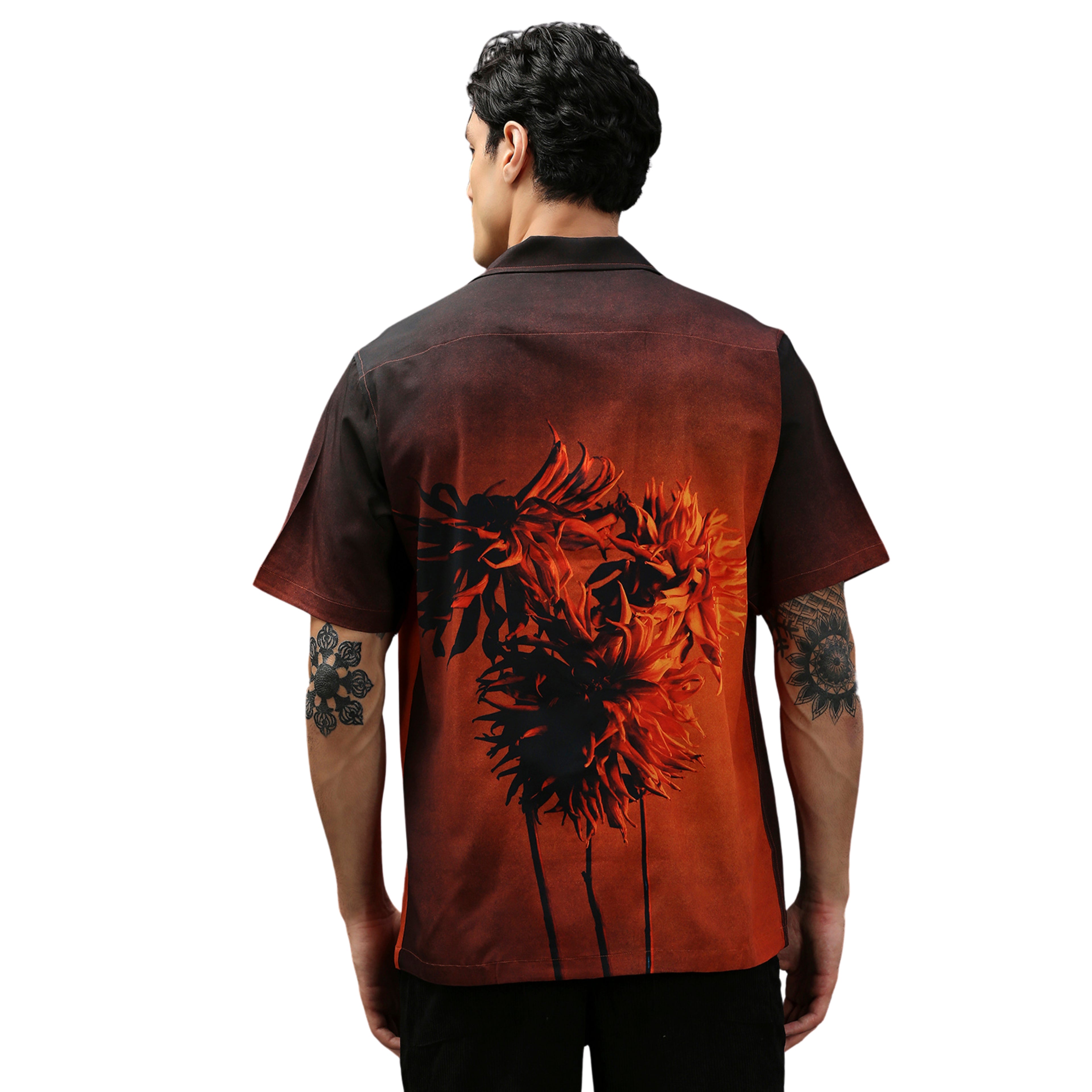 True Floral Oversized Cuban Shirt