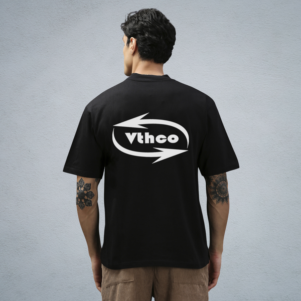 VTHco T-SHIRT IN BLACK [UNISEX]