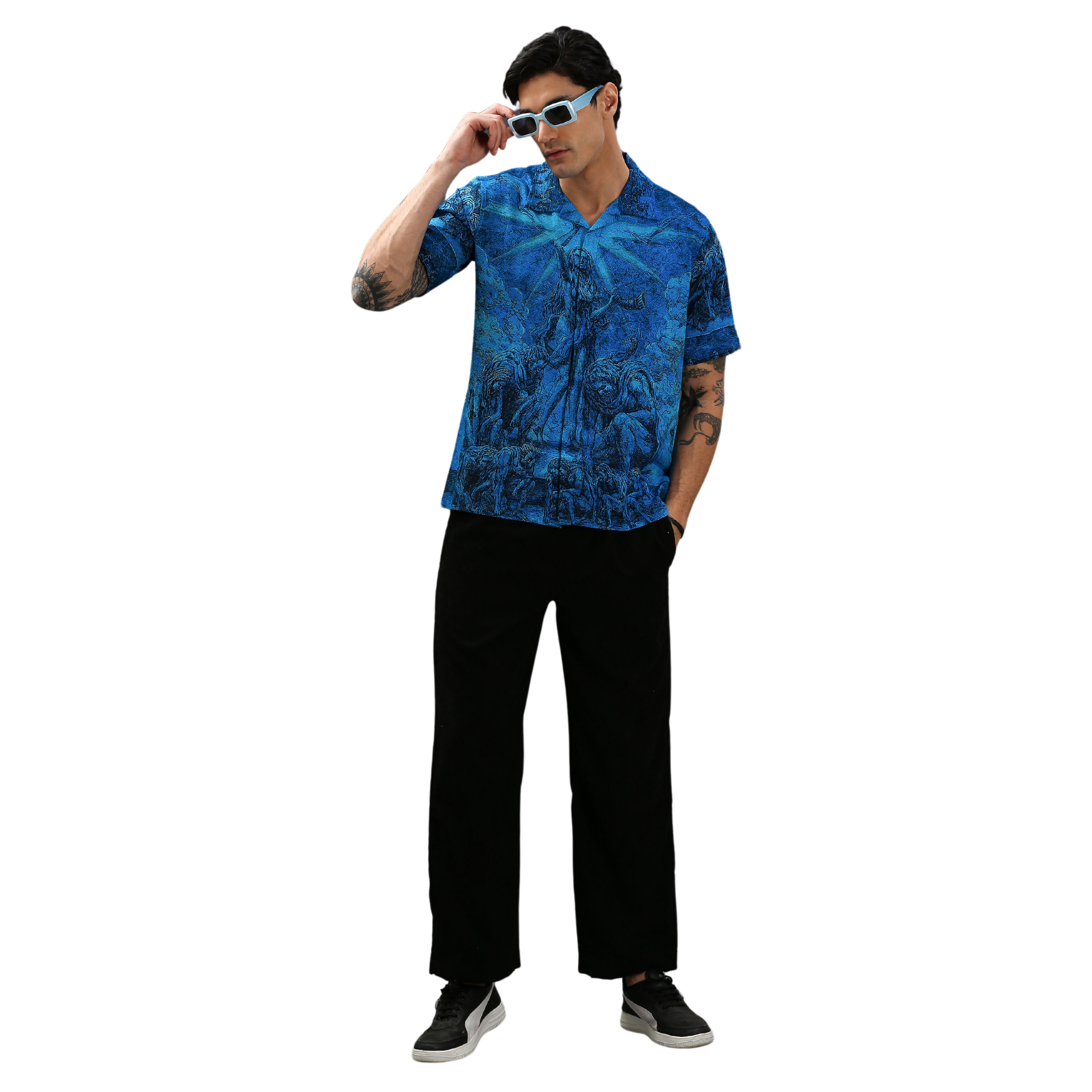Titan Oversized Cuban Shirt