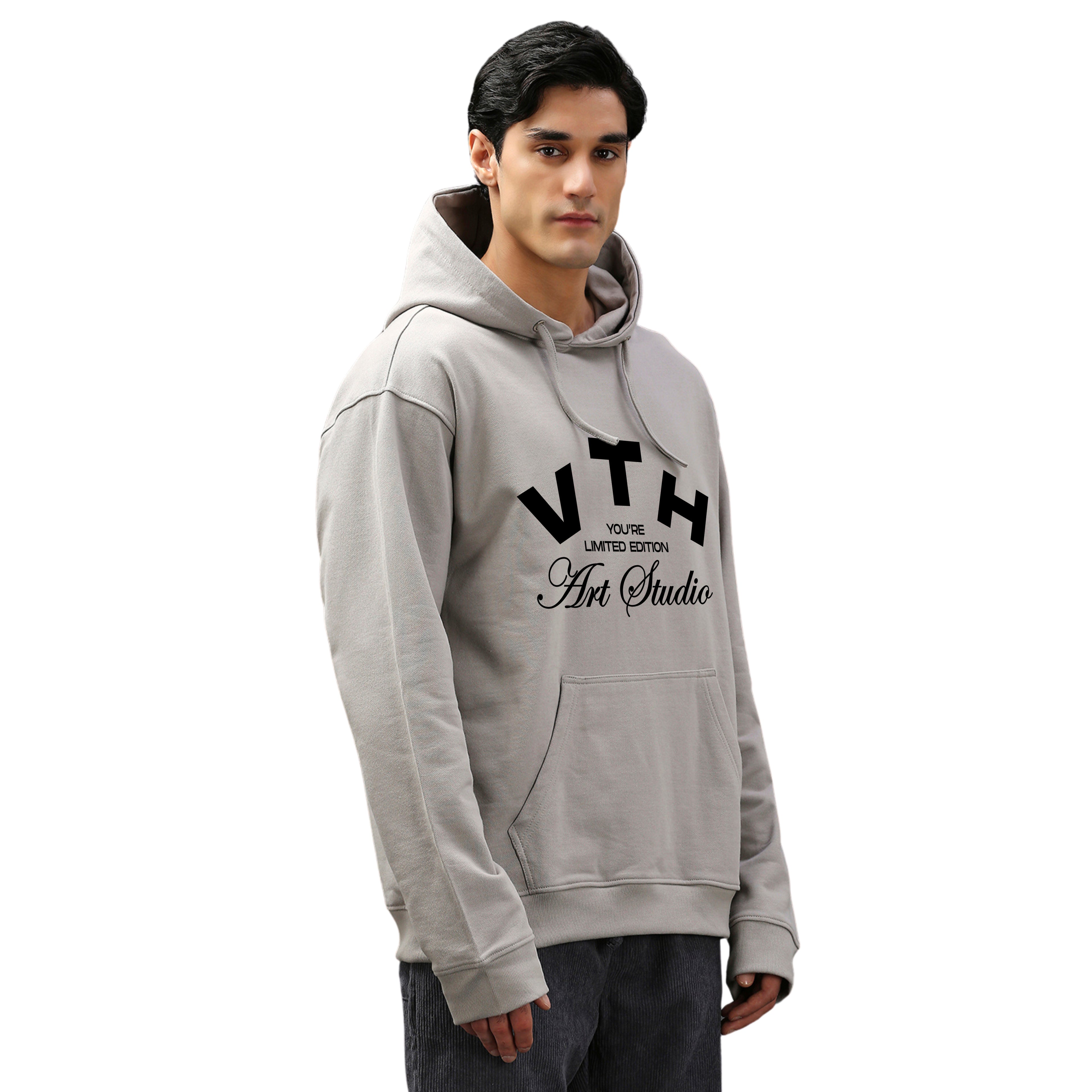 V.T.H Studio Hoodie in Grey