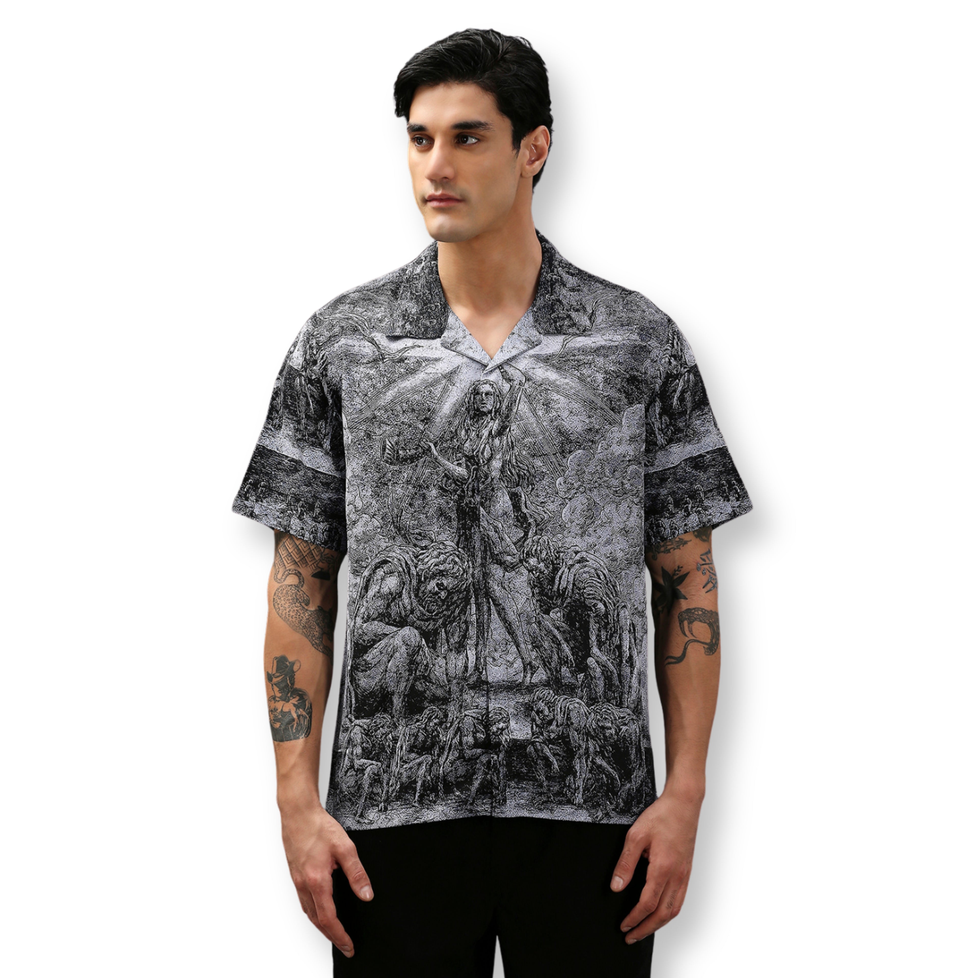 Titan Oversized Cuban Shirt