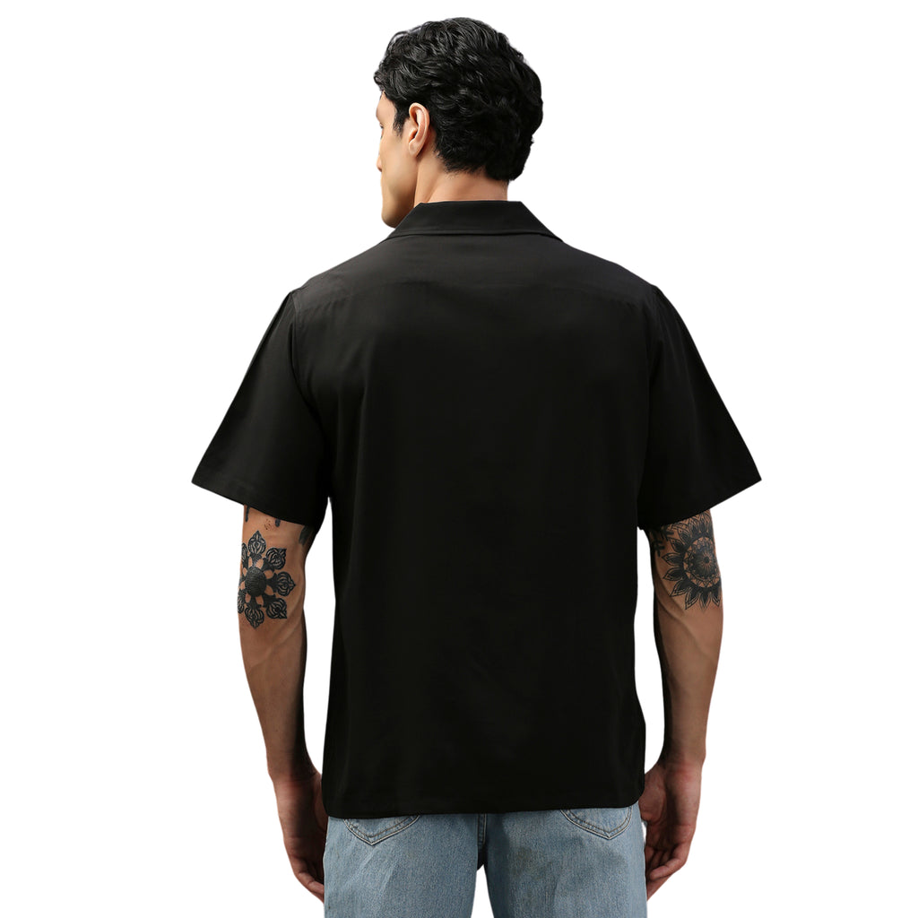 Black Cuban Shirt
