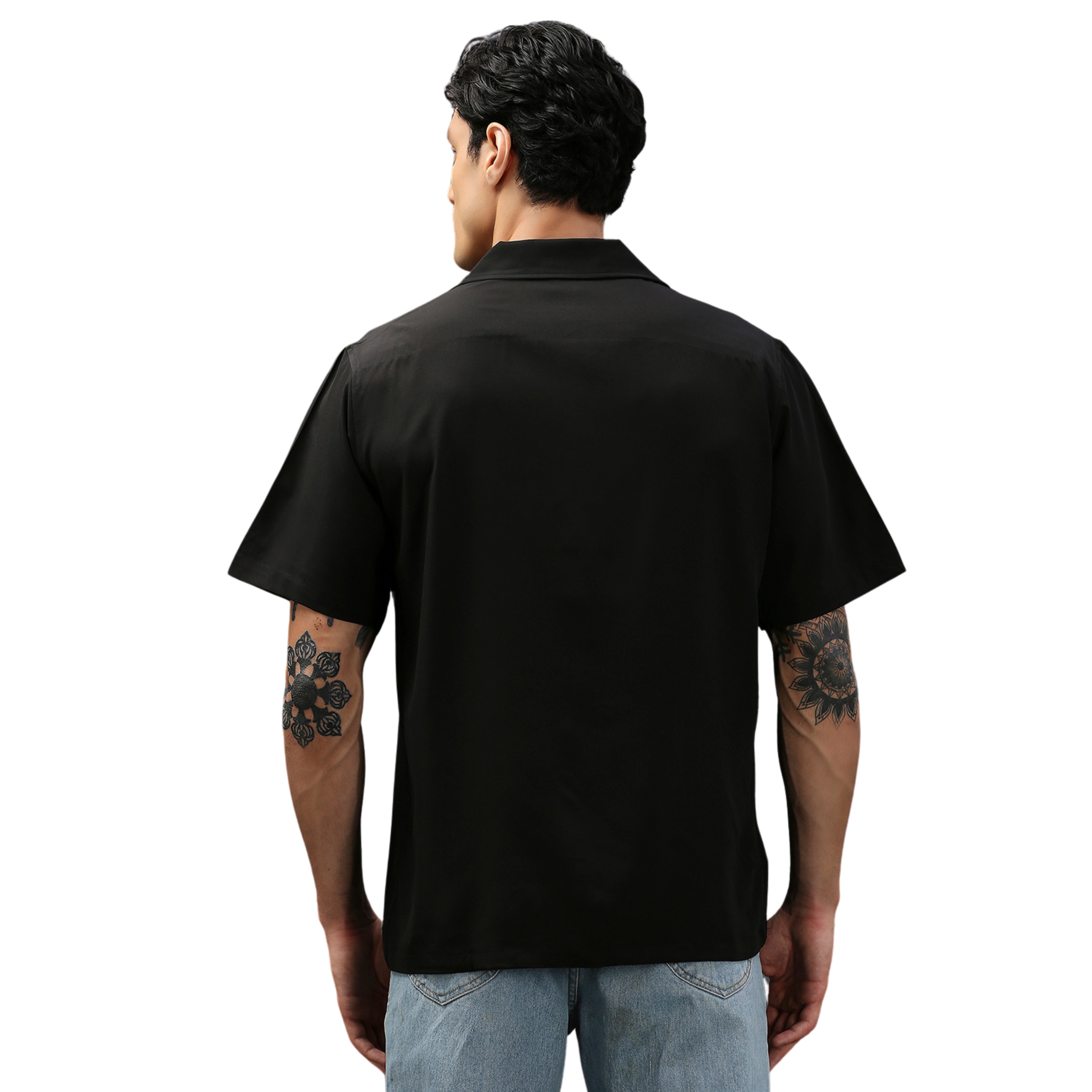 Black Cuban Shirt