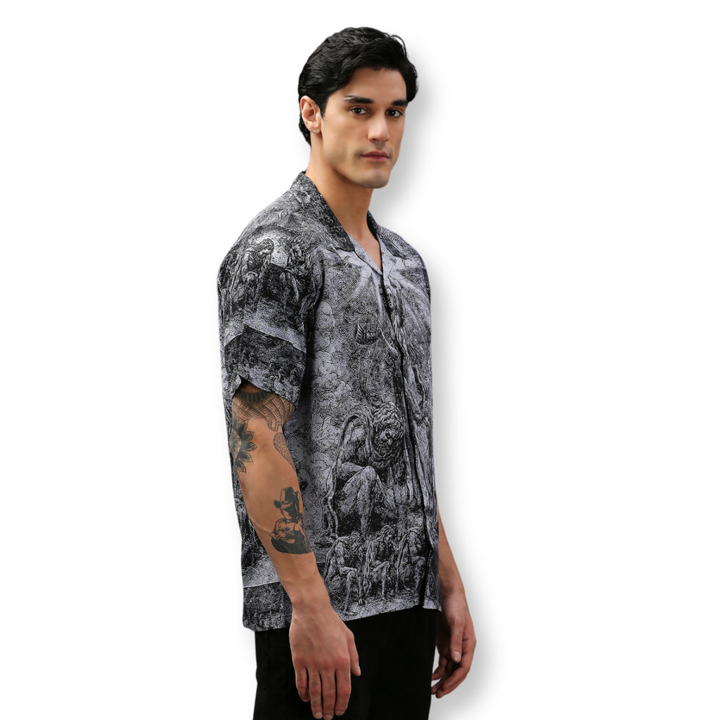 Titan Oversized Cuban Shirt