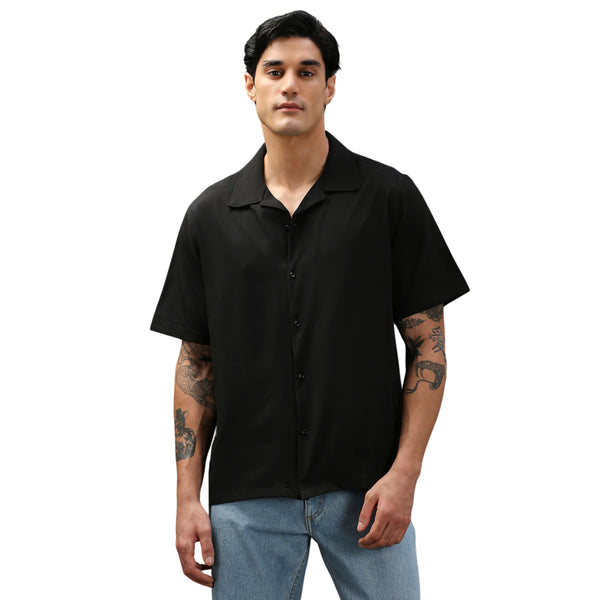 Black Cuban Shirt