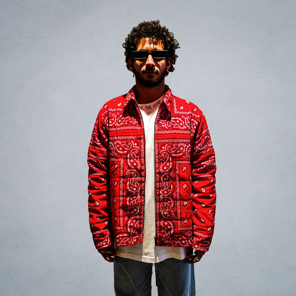 Raging Bulls Paisley Puffer Jacket