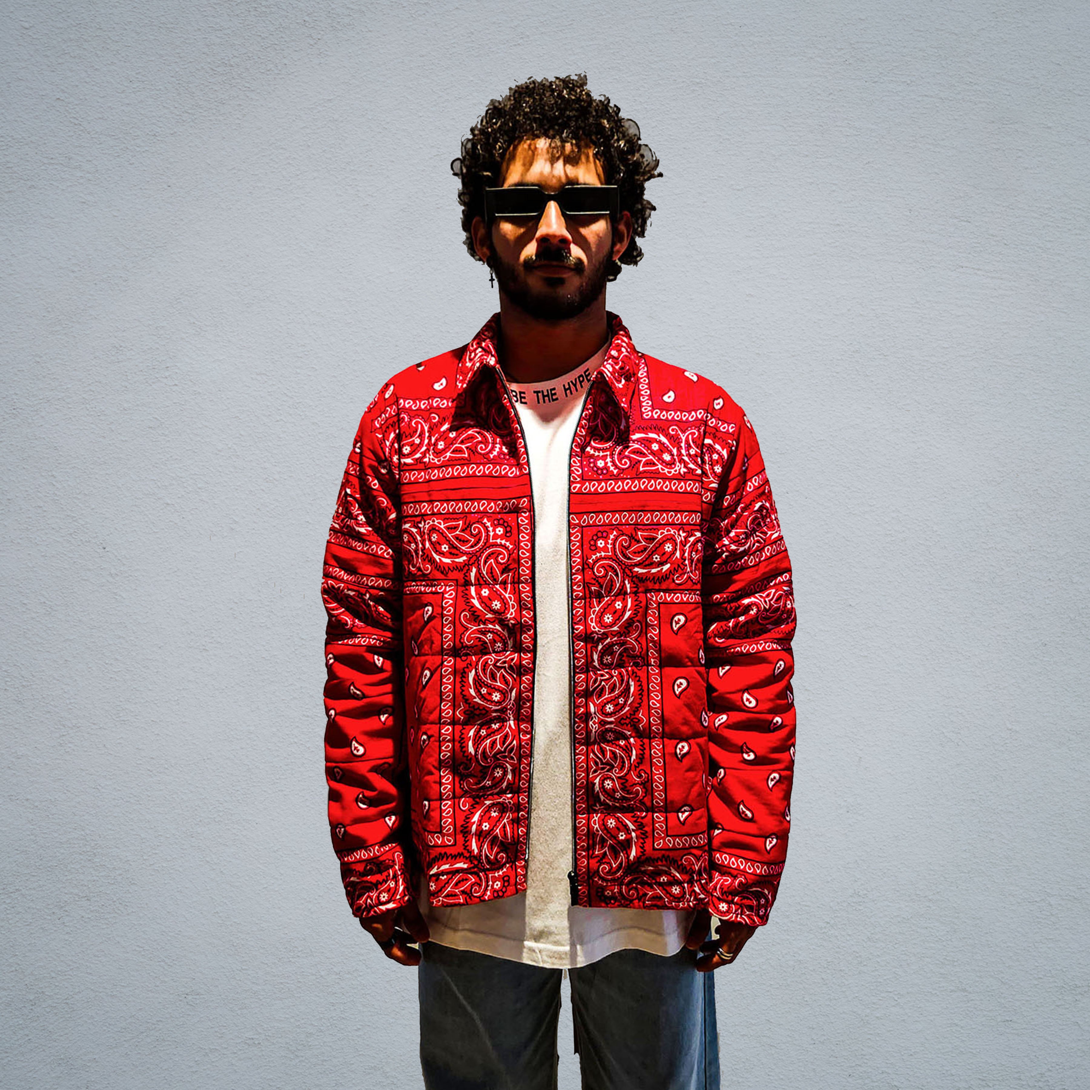 Raging Bulls Paisley Puffer Jacket