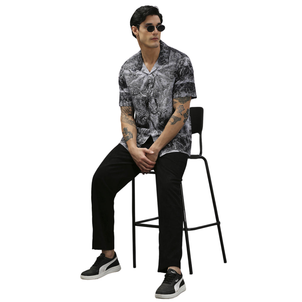 Titan Oversized Cuban Shirt