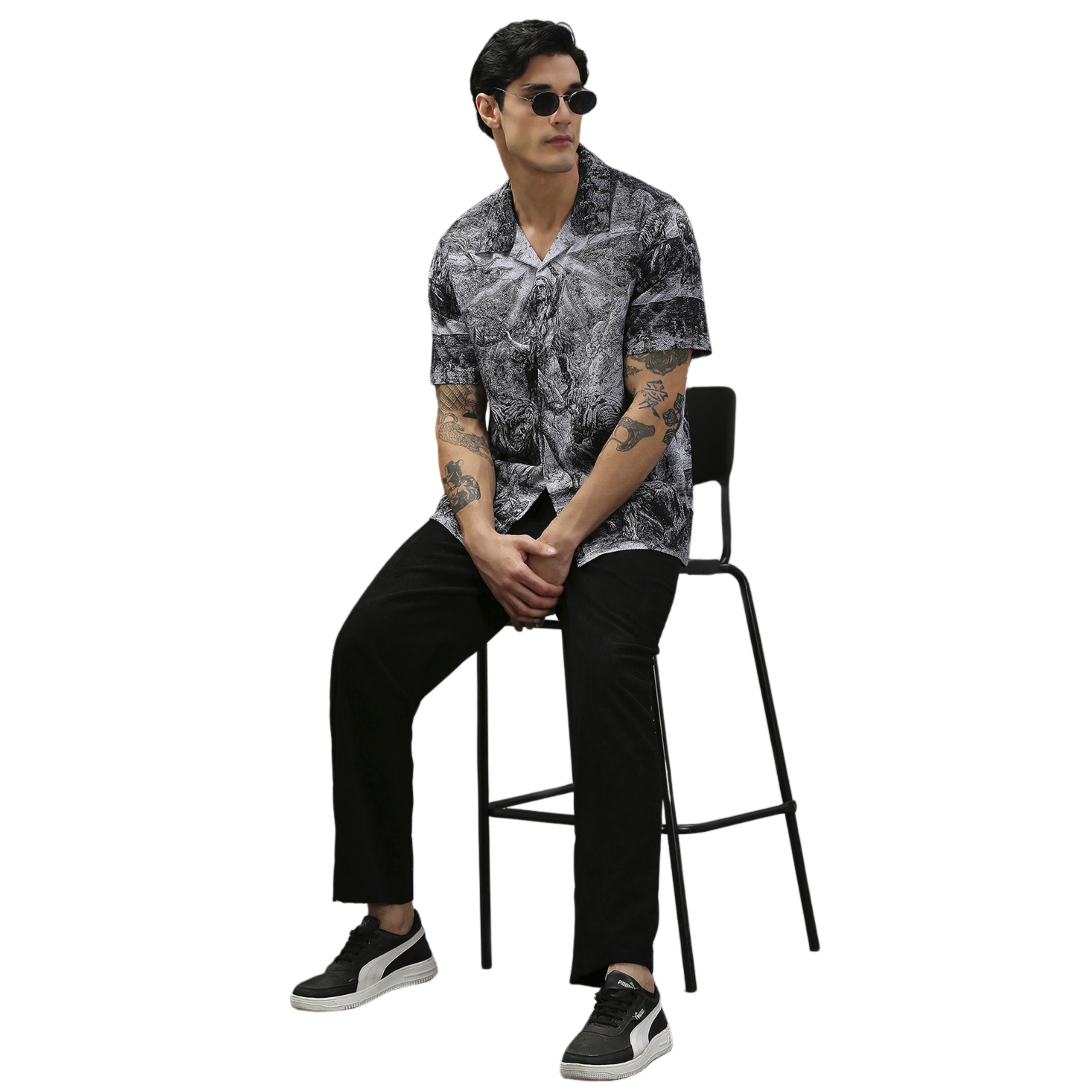 Titan Oversized Cuban Shirt