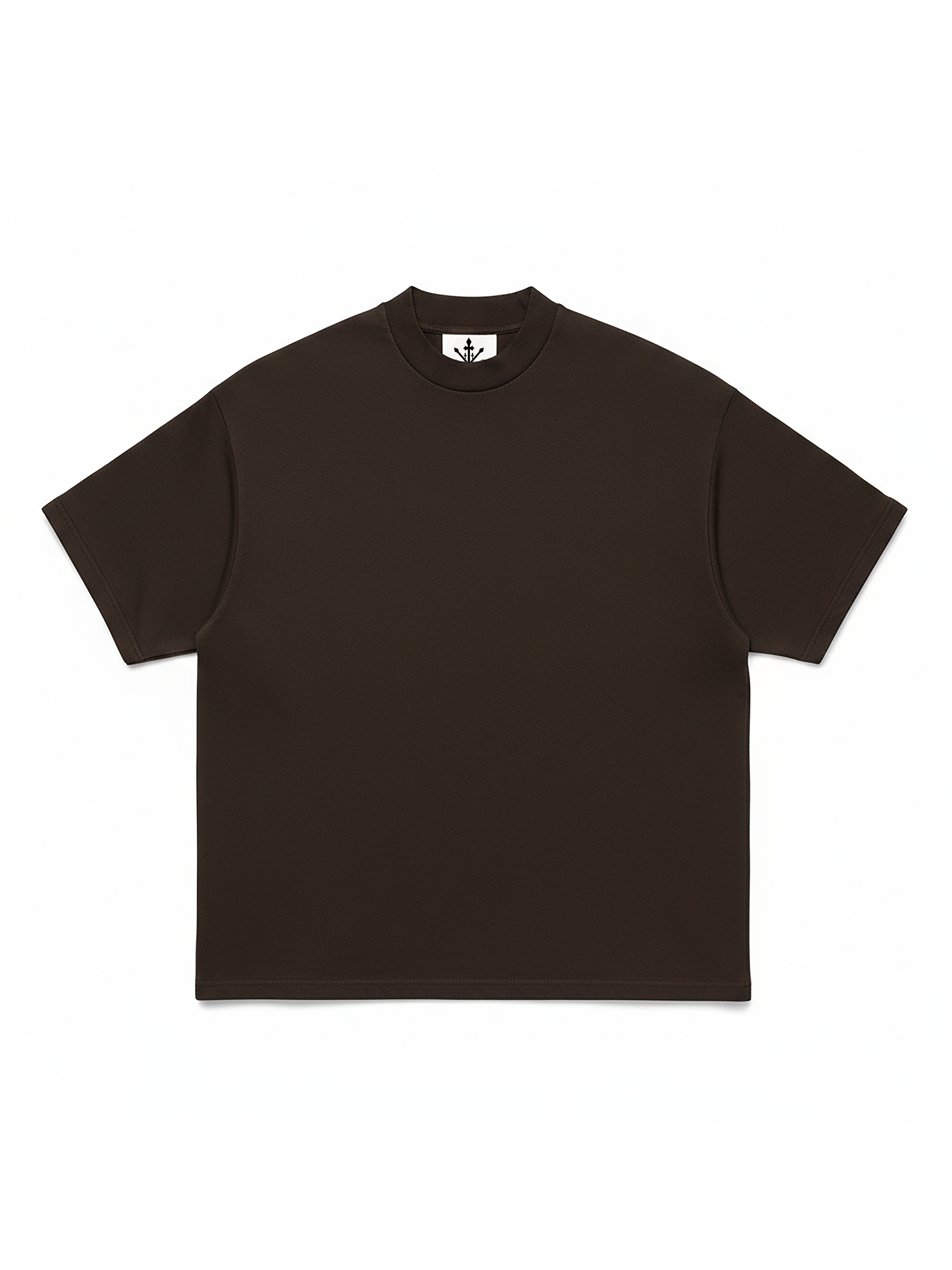 VTH Coffee Brown Oversized T-shirt