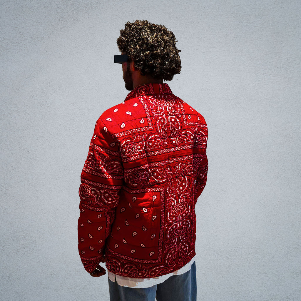Raging Bulls Paisley Puffer Jacket