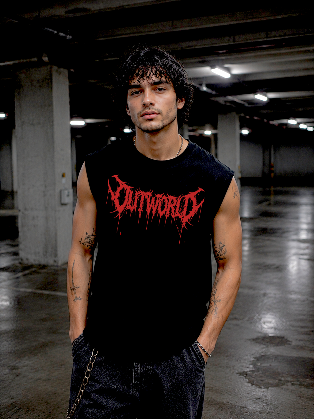 Outworld Scream Tank Top