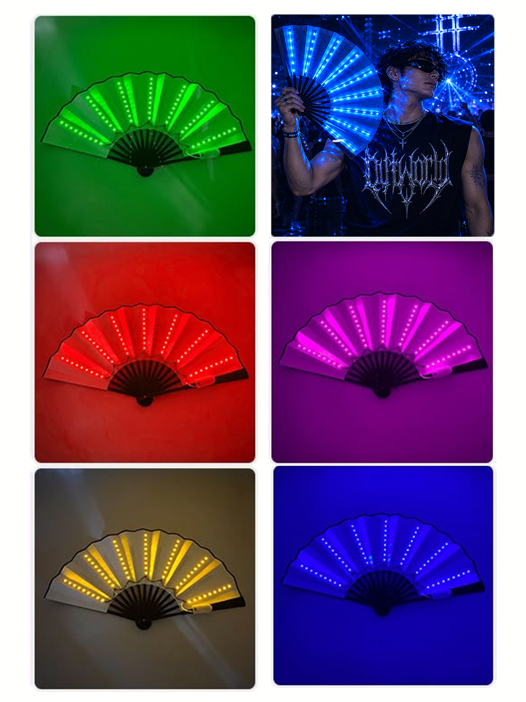 VTH LED HAND FAN