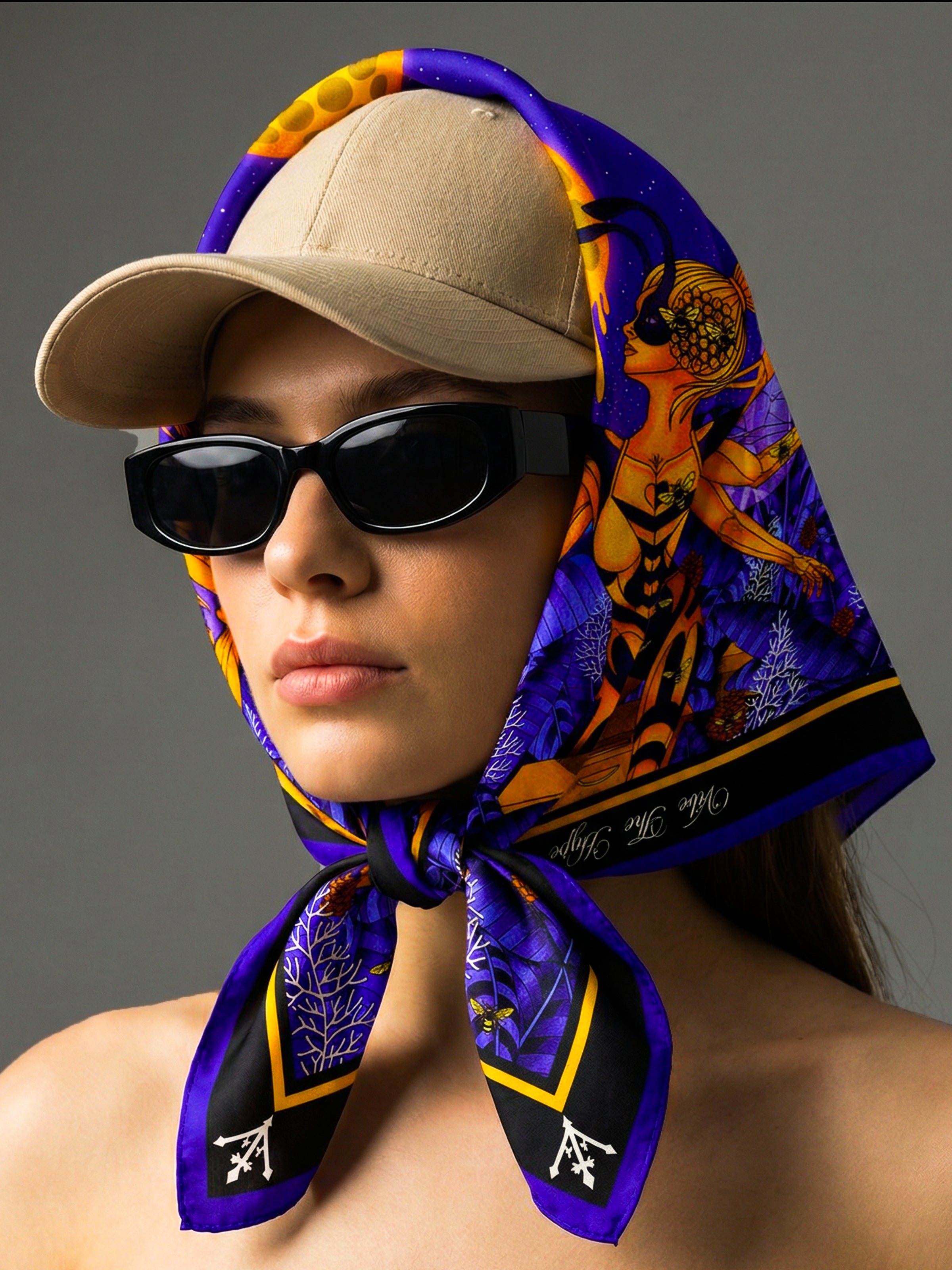 Web Silk Scarf